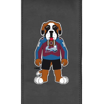 Stealth Power Plus Recliner with Colorado Avalanche Bernie Mascot Logo