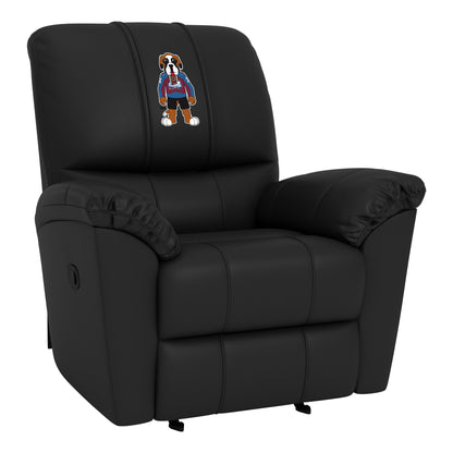 Rocker Recliner with Colorado Avalanche Bernie Mascot Logo