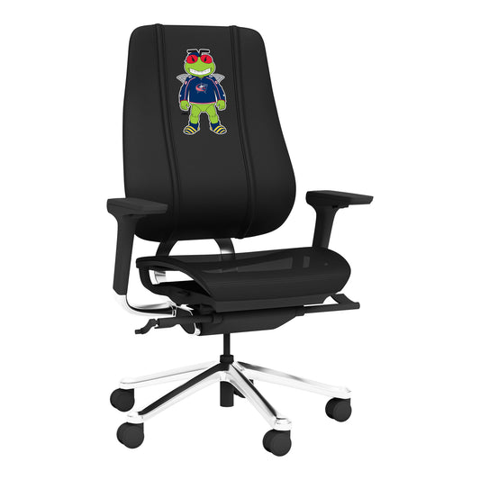 PhantomX Mesh Gaming Chair with Columbus Blue Jackets Stinger Mascot Logo