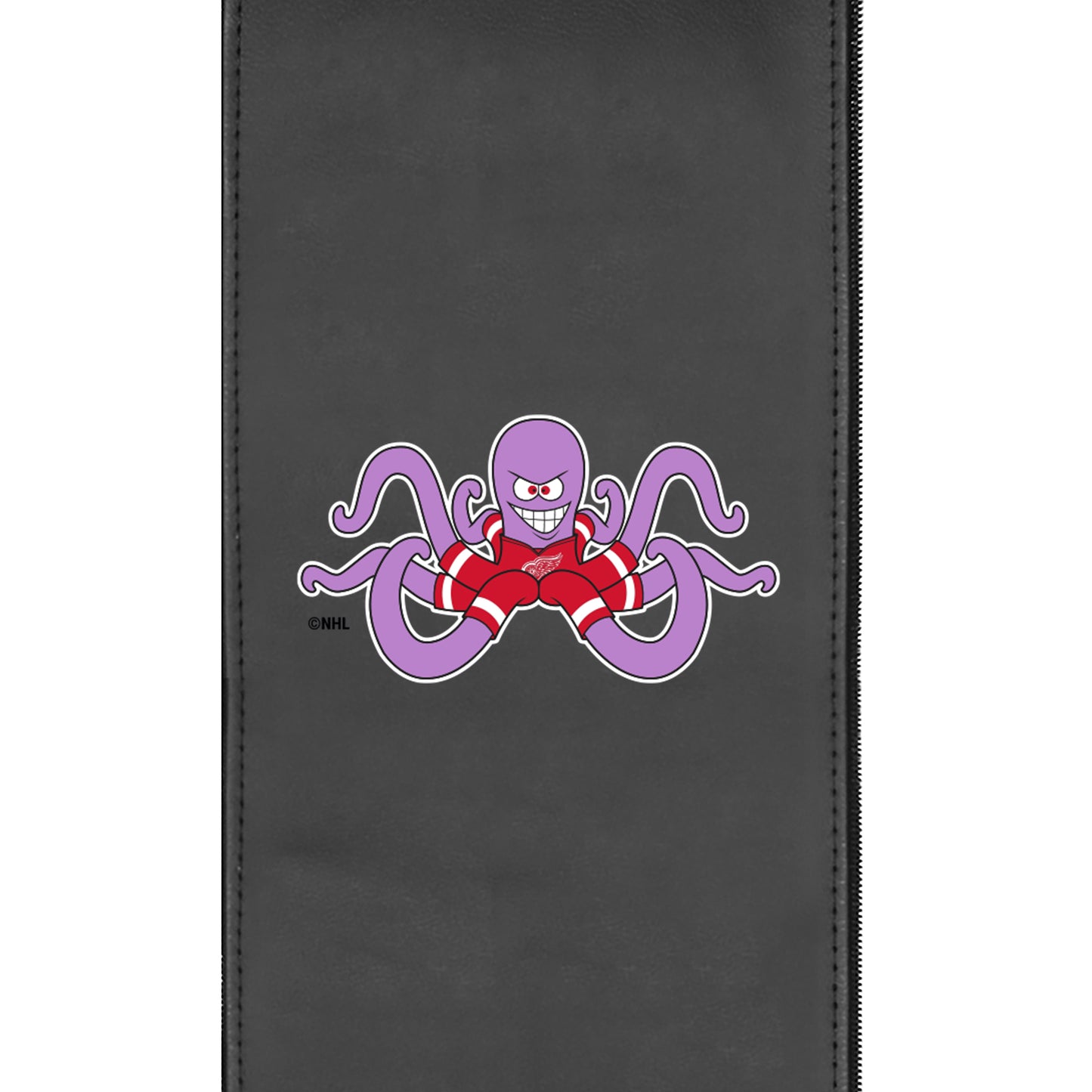 Relax Home Theater Recliner with Detroit Red Wings Al Mascot Logo