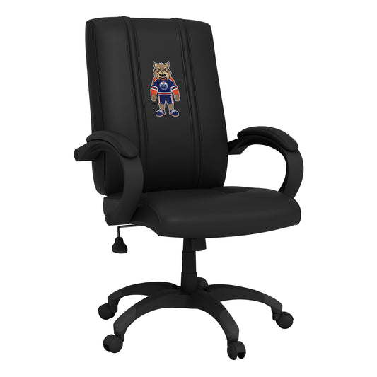Office Chair 1000 with Edmonton Oilers Hunter Mascot Logo