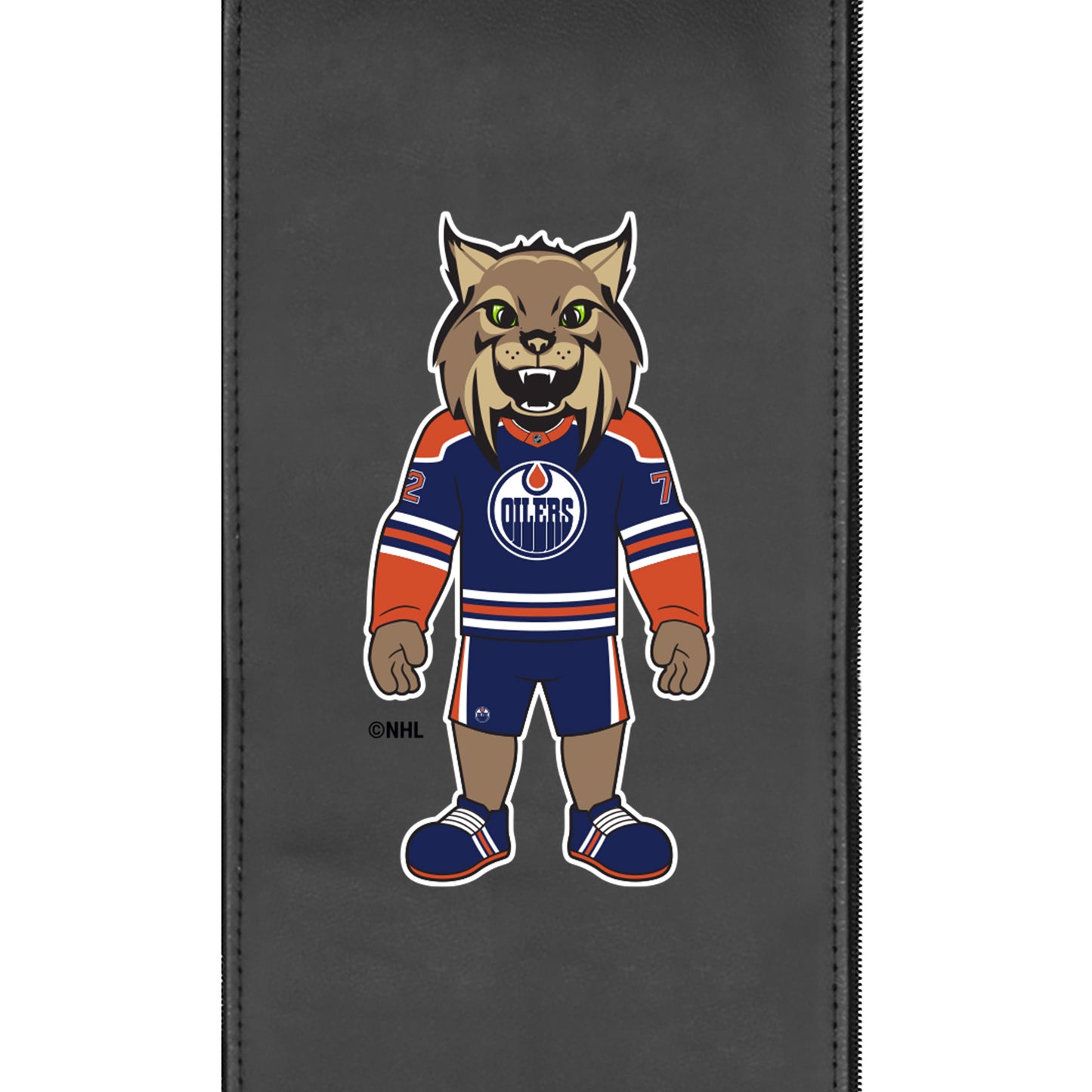 Stealth Power Plus Recliner with Edmonton Oilers Hunter Mascot Logo