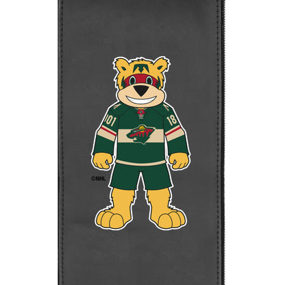 Relax Home Theater Recliner with Minnesota Wild Nordy Mascot Logo