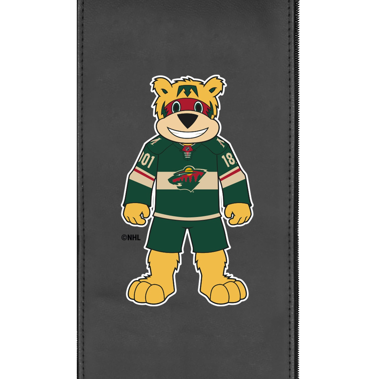Rocker Recliner with Minnesota Wild Nordy Mascot Logo