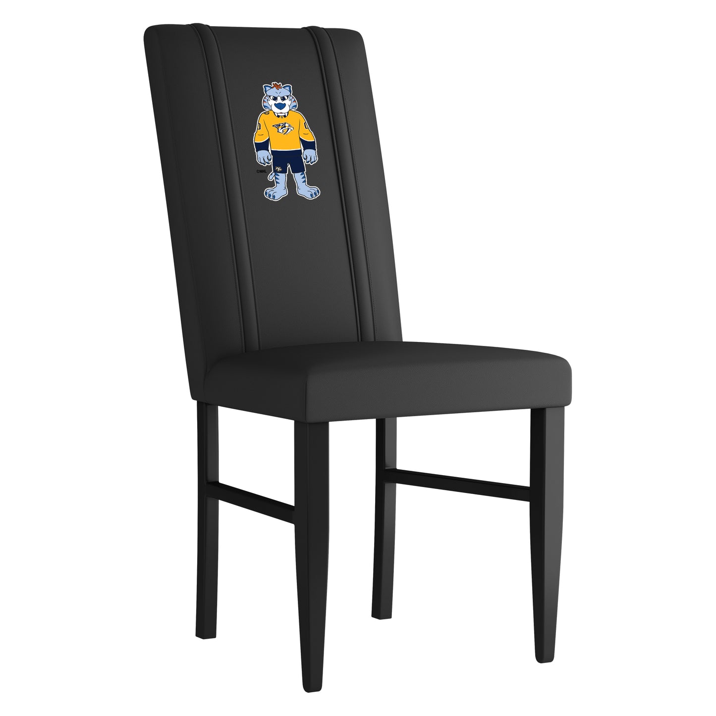 Side Chair 2000 with Nashville Predators Gnash Mascot Logo Set of 2