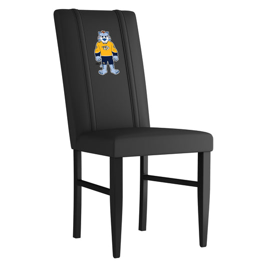 Side Chair 2000 with Nashville Predators Gnash Mascot Logo Set of 2