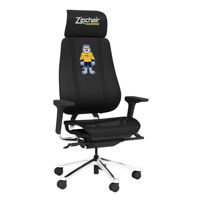 PhantomX Mesh Gaming Chair with Nashville Predators Gnash Mascot Logo