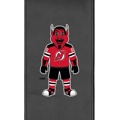 Relax Home Theater Recliner with New Jersey Devils Mascot Logo