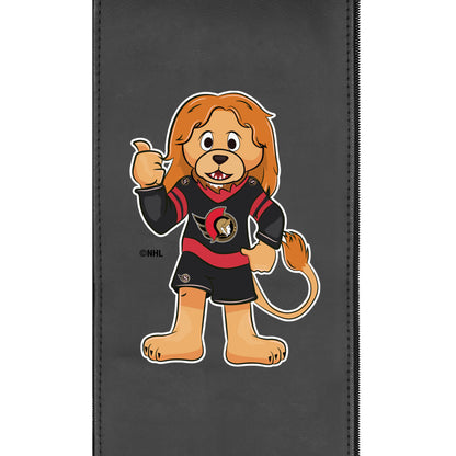 Rocker Recliner with Ottawa Senators Sparty Mascot Logo