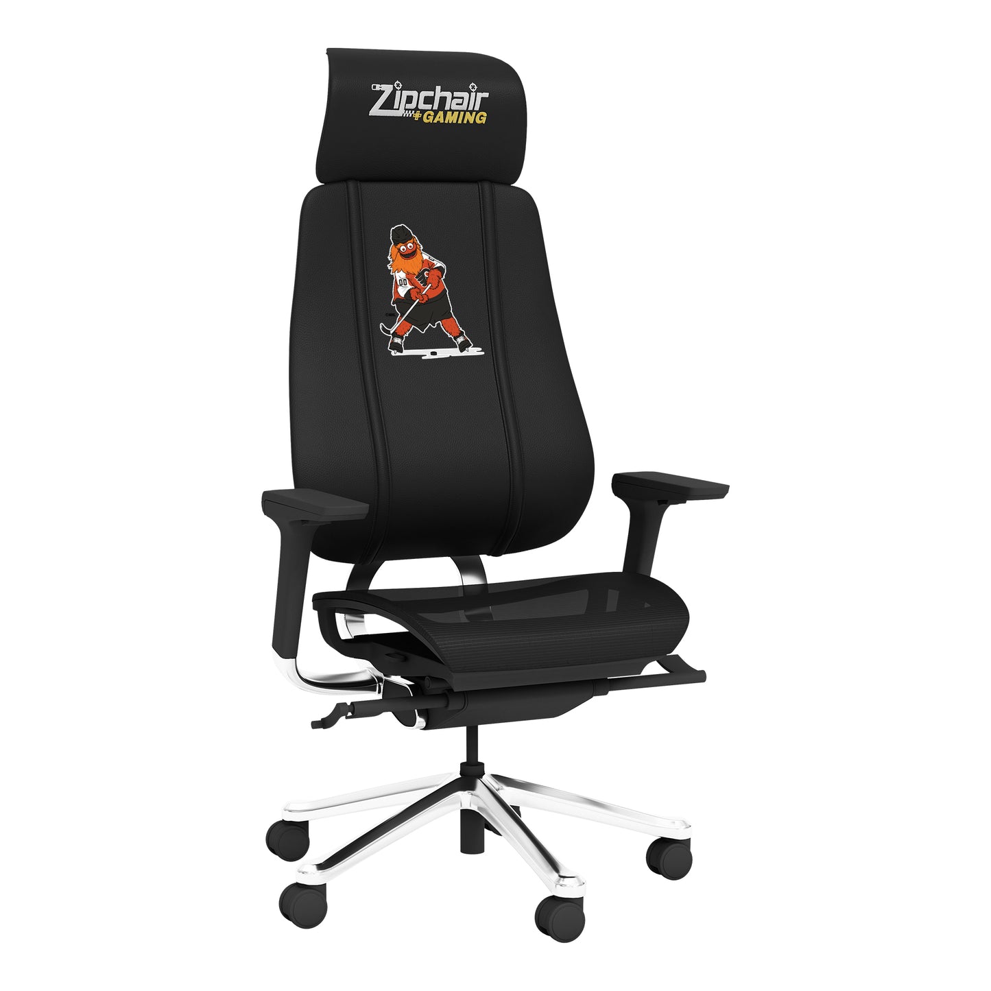 PhantomX Mesh Gaming Chair with Philadelphia Flyers Gritty Mascot Logo