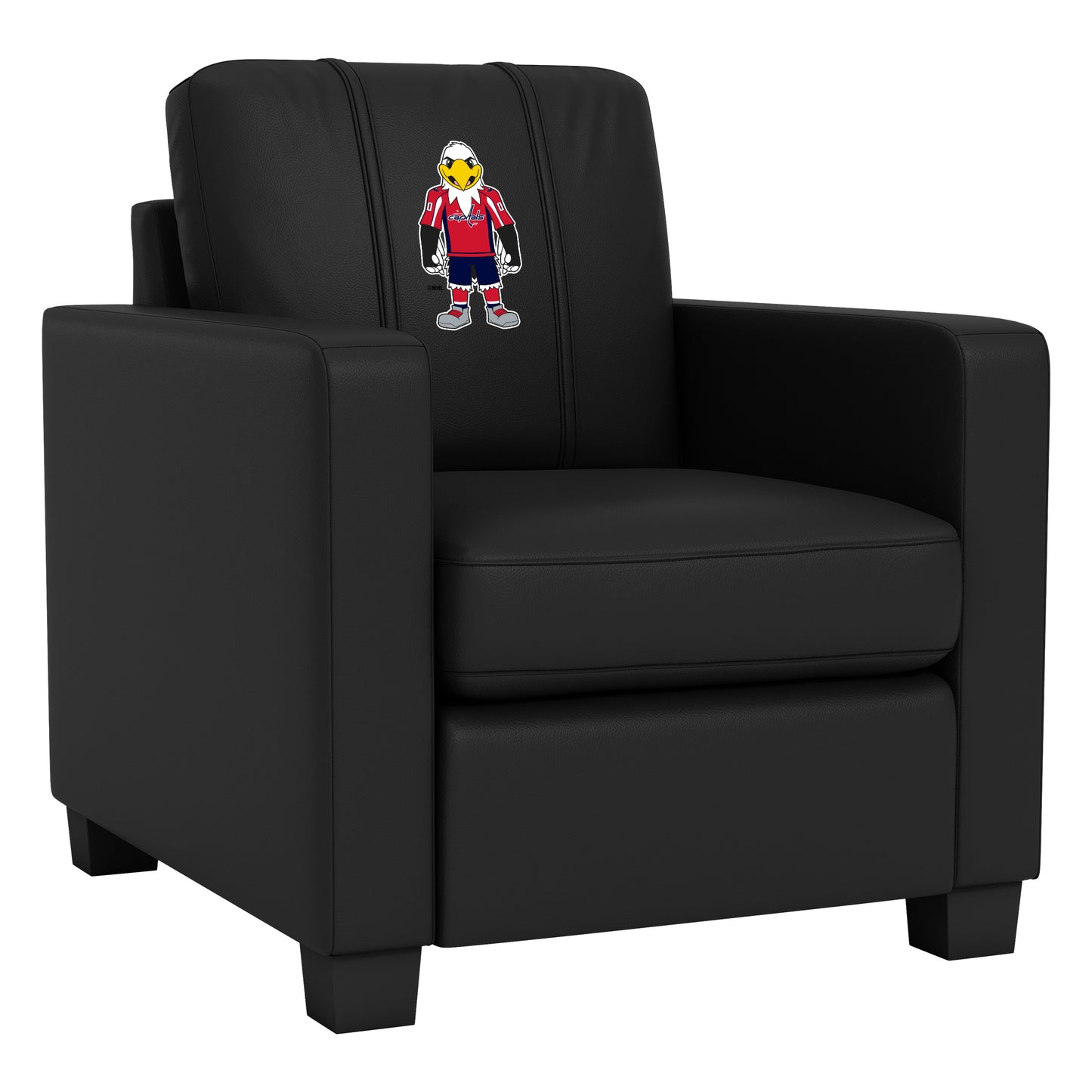Dyno Stationary Club Chair with Washington Capitals Slapshot Mascot Logo