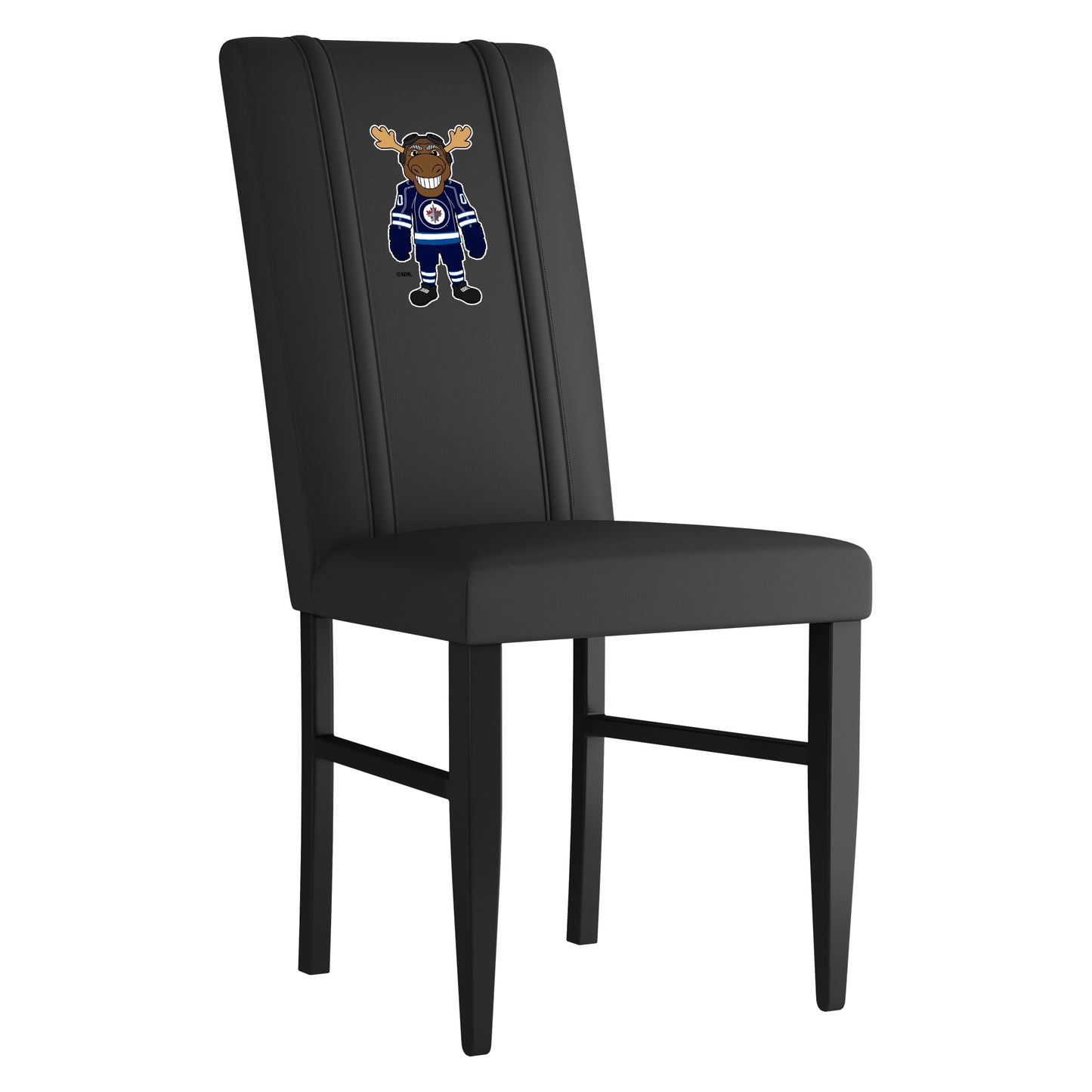 Side Chair 2000 with Winnipeg Jets Moose Mascot Logo Set of 2