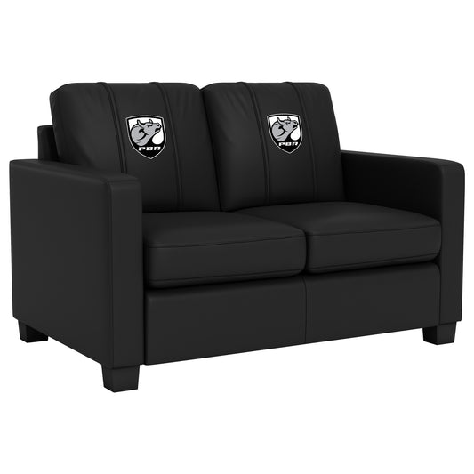 Dyno Stationary Loveseat with  Professional Bull Riders Bull Head Shield Logo