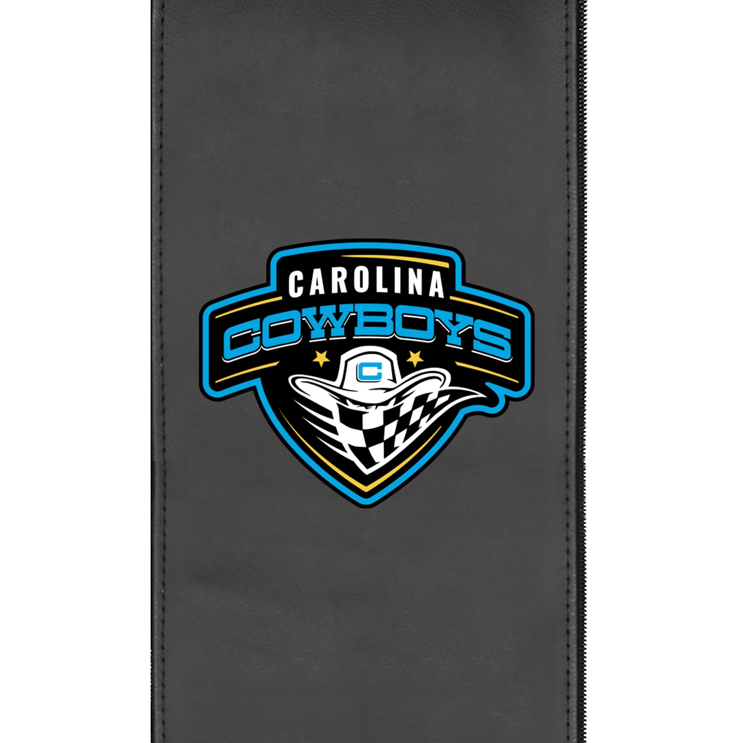 Dyno Stationary Club Chair with  Carolina Cowboys Primary Logo
