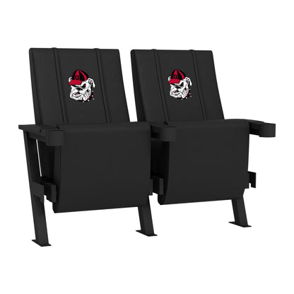SuiteMax 3.5 VIP Seats with Georgia Pinstripe Bulldog Logo