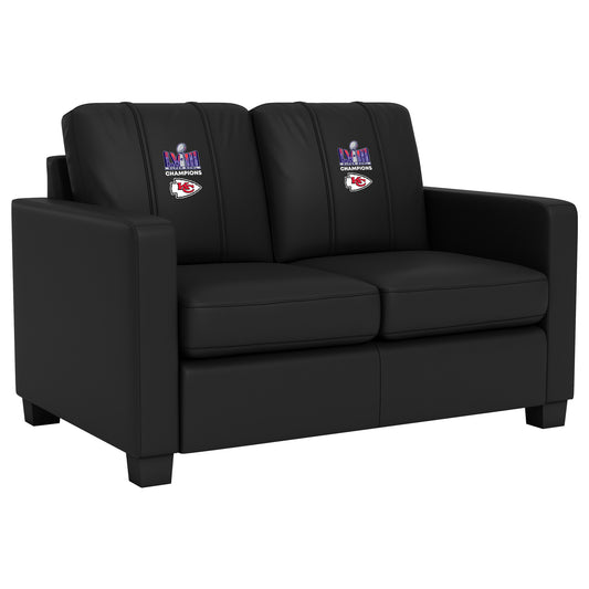 Kansas City Chiefs Super Bowl LVIII Champions Logo Dyno Stationary Loveseat