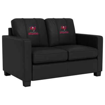 Dyno Stationary Loveseat with  Tampa Bay Buccaneers Secondary Logo