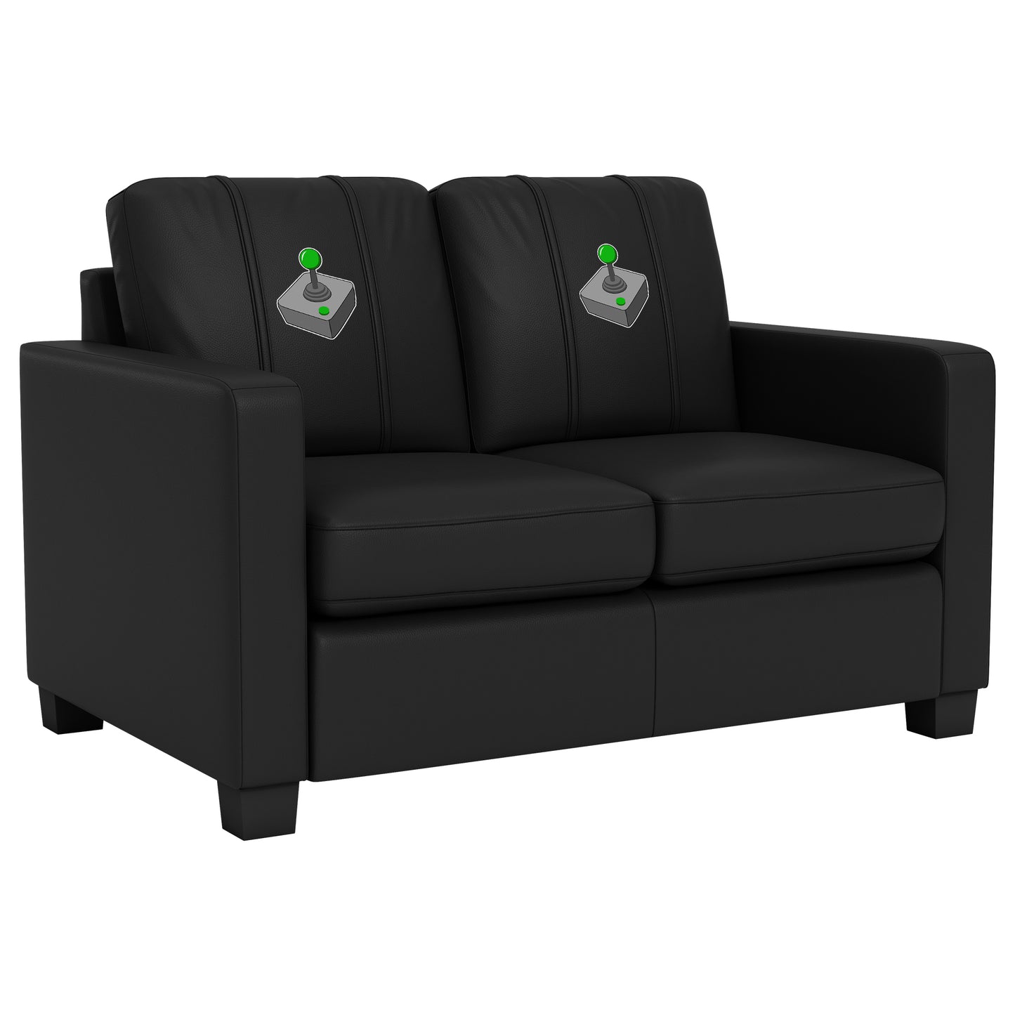 Dyno Stationary Loveseat with Joystick Gaming Logo