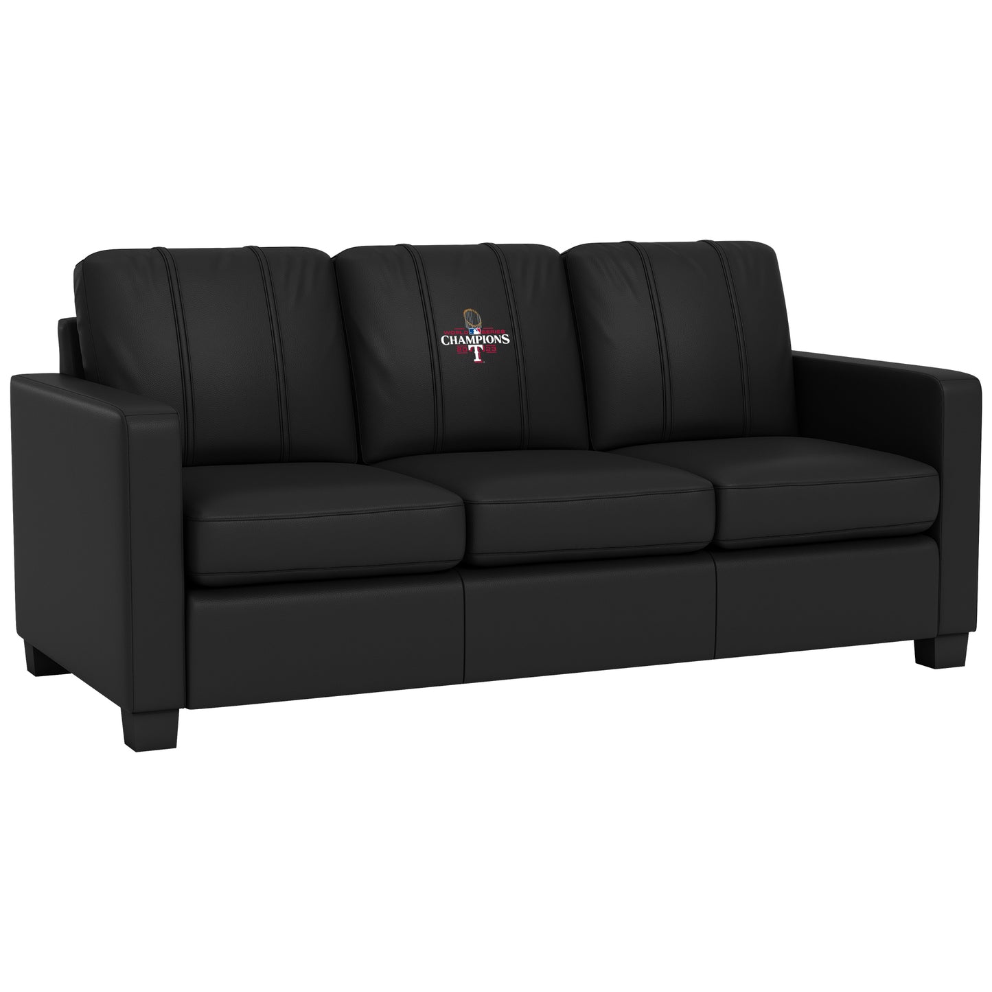 Dyno Stationary Sofa with Texas Rangers 2023 Champions Logo