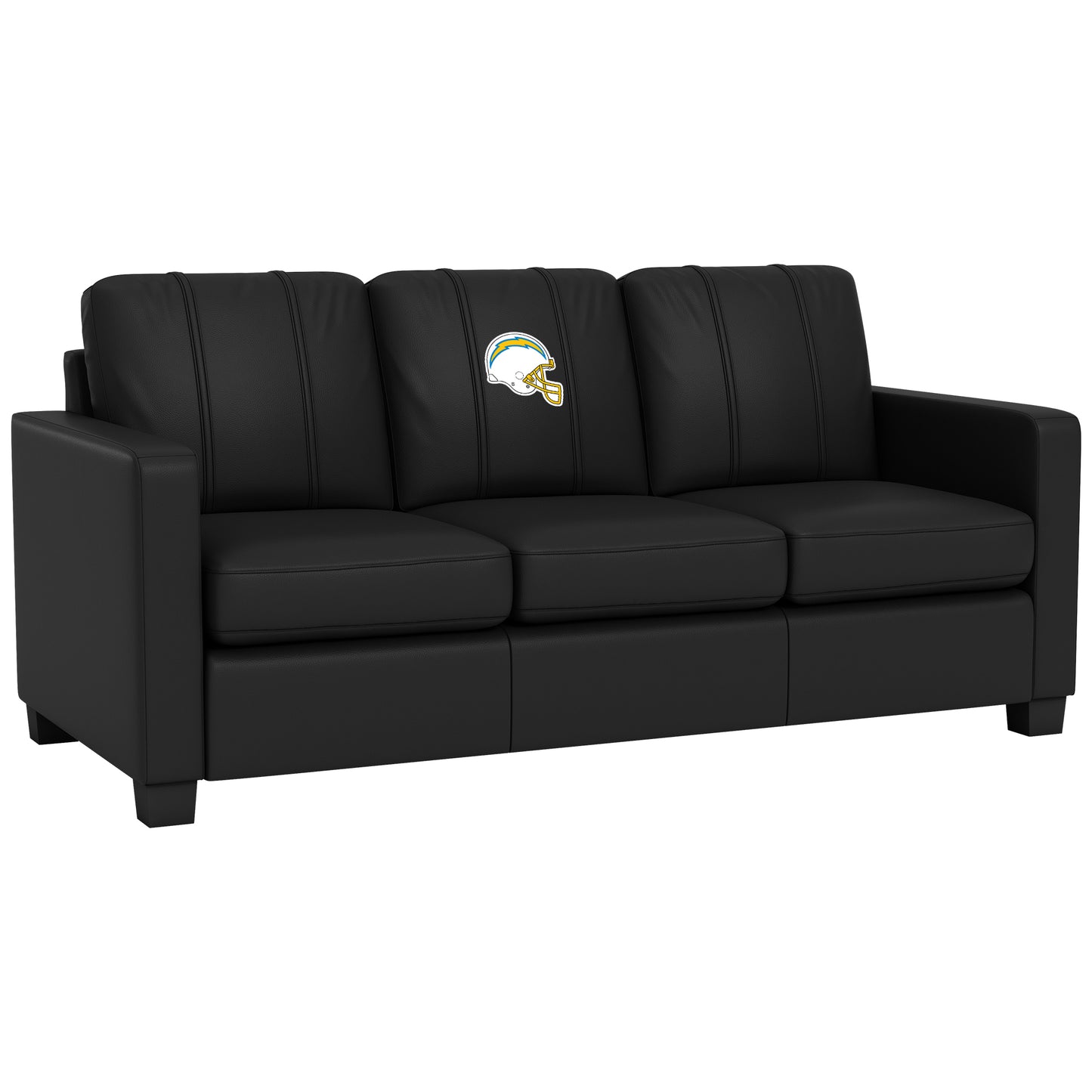 Dyno Stationary Sofa with  Los Angeles Chargers Helmet Logo