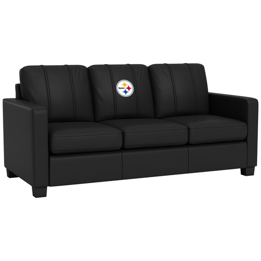 Dyno Stationary Sofa with  Pittsburgh Steelers Primary Logo