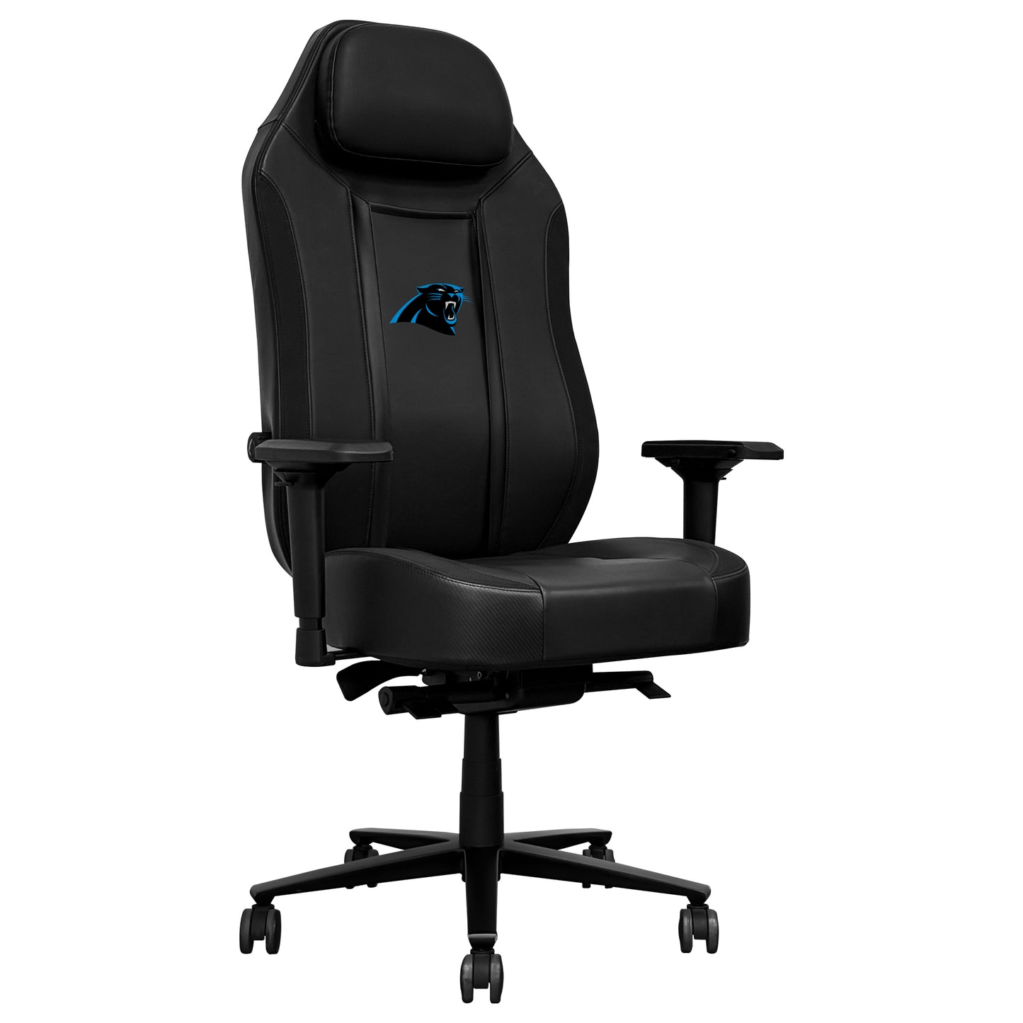 Synergy Pro Gaming Chair with Carolina Panthers Primary Logo