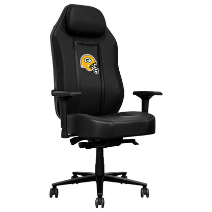 Synergy Pro Gaming Chair with Green Bay Packers Helmet Logo