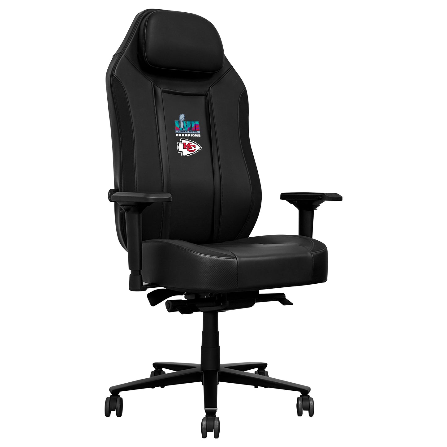 Kansas City Chiefs Super Bowl LVII Champions Logo Synergy Pro Gaming Chair