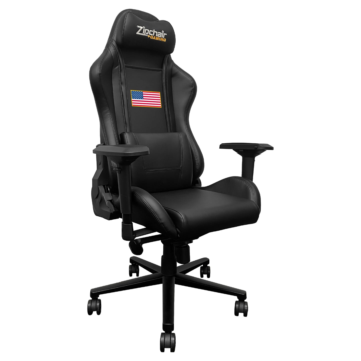 Xpression Pro Gaming Chair with American Flag Logo