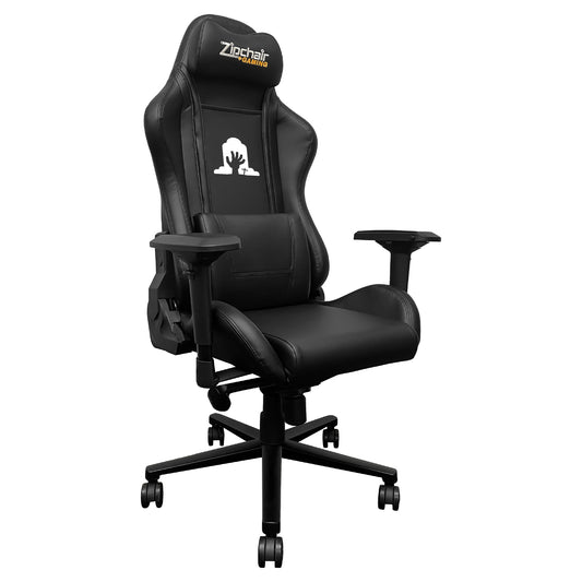 Xpression Pro Gaming Chair with Ghoulish Rising Hand Halloween Logo