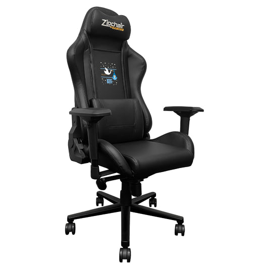 Xpression Pro Gaming Chair with Baby Boy Stork Logo