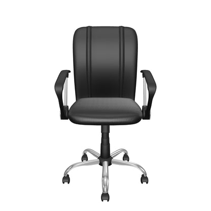 Curve Task Chair with Hockey Helmet Gaming Logo