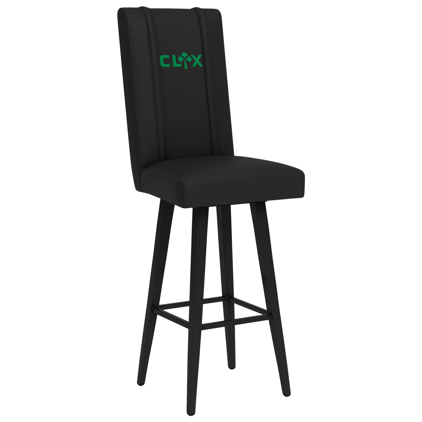 Swivel Bar Stool 2000 with Celtics Crossover Gaming Wordmark Green [CAN ONLY BE SHIPPED TO MASSACHUSETTS]