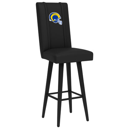 Swivel Bar Stool 2000 with  Los Angeles Rams Helmet Logo