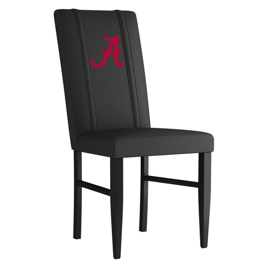 Side Chair 2000 with Alabama Crimson Tide Red A Logo Set of 2