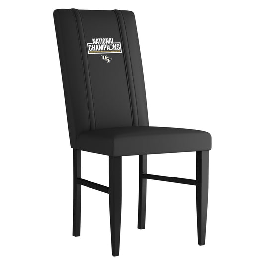Side Chair 2000 with Central Florida UCF National Champions Logo Panel Set of 2