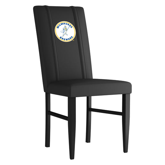 Side Chair 2000 with Milwaukee Brewers Cooperstown Primary Set of 2
