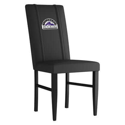 Side Chair 2000 with Colorado Rockies Logo Set of 2