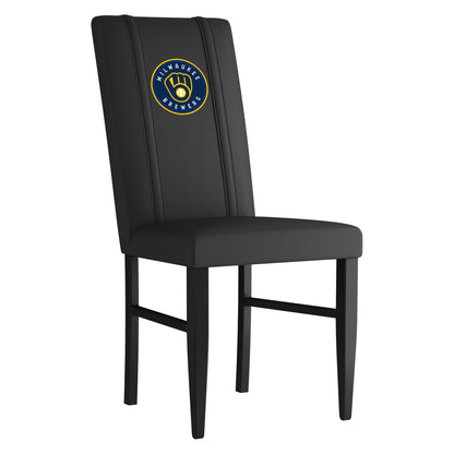 Side Chair 2000 with Milwaukee Brewers Primary Logo Set of 2
