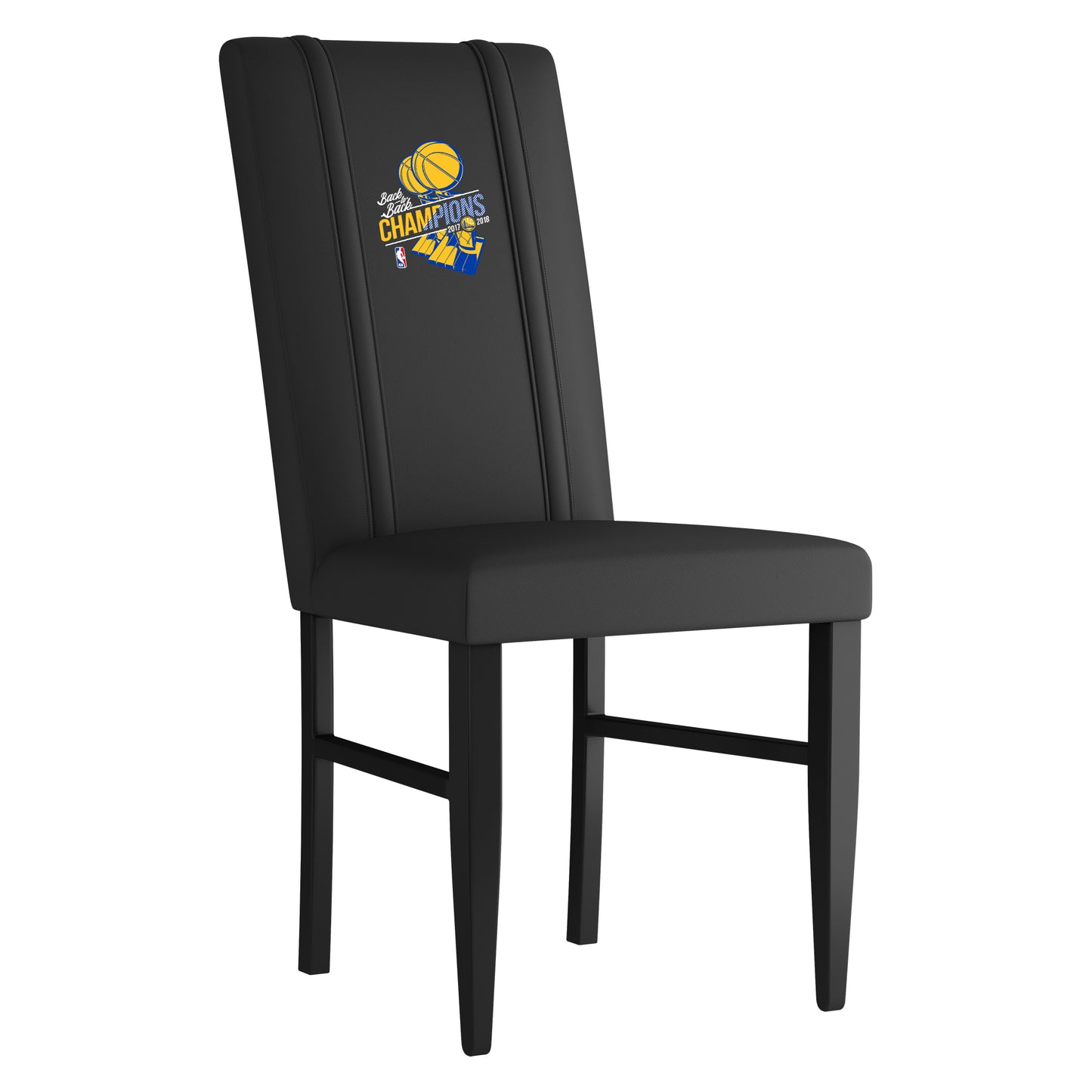 Side Chair 2000 with Golden State Warriors 2018 Champions Logo Panel Set of 2