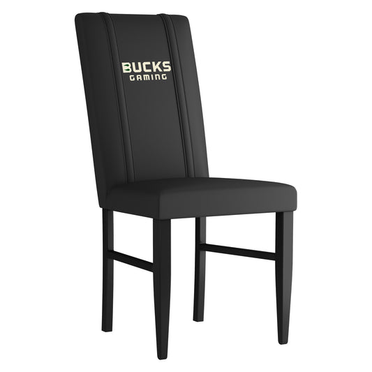 Side Chair 2000 with Bucks Gaming Secondary Logo Set of 2 [Can Only Be Shipped to Wisconsin]