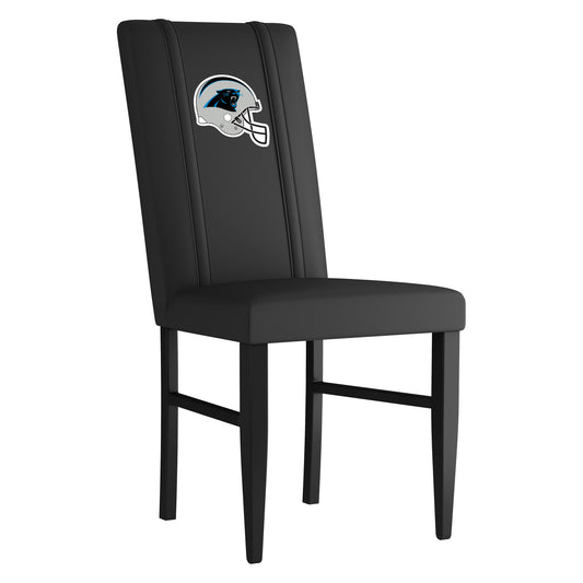 Side Chair 2000 with  Carolina Panthers Helmet Logo Set of 2