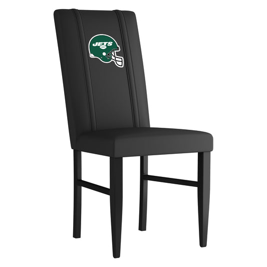 Side Chair 2000 with  New York Jets Helmet Logo Set of 2