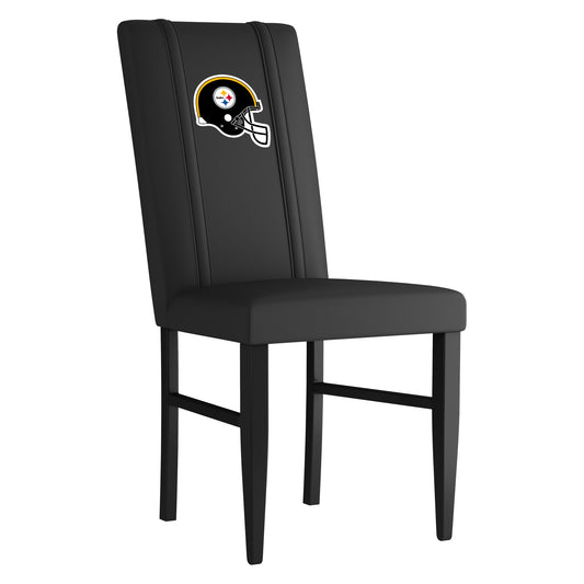 Side Chair 2000 with  Pittsburgh Steelers Helmet Logo Set of 2