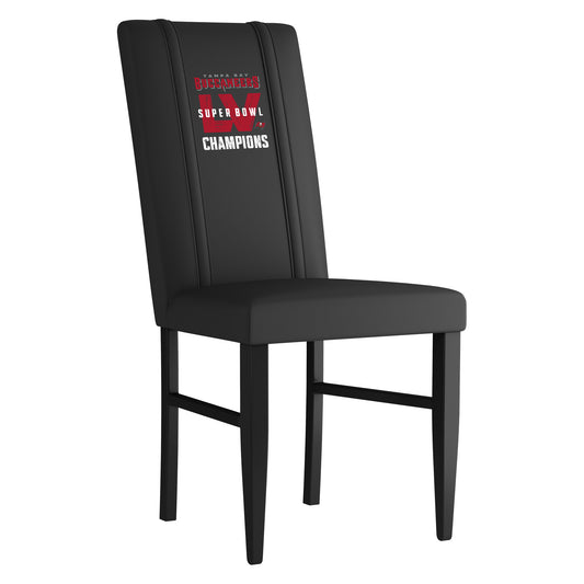 Tampa Bay Buccaneers Alternate Super Bowl LV Logo Side Chair 2000 Set of 2