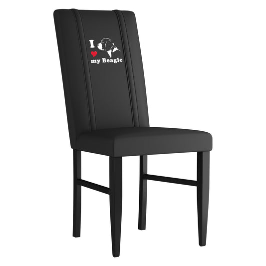 Side Chair 2000 with Beagle Logo Panel Set of 2