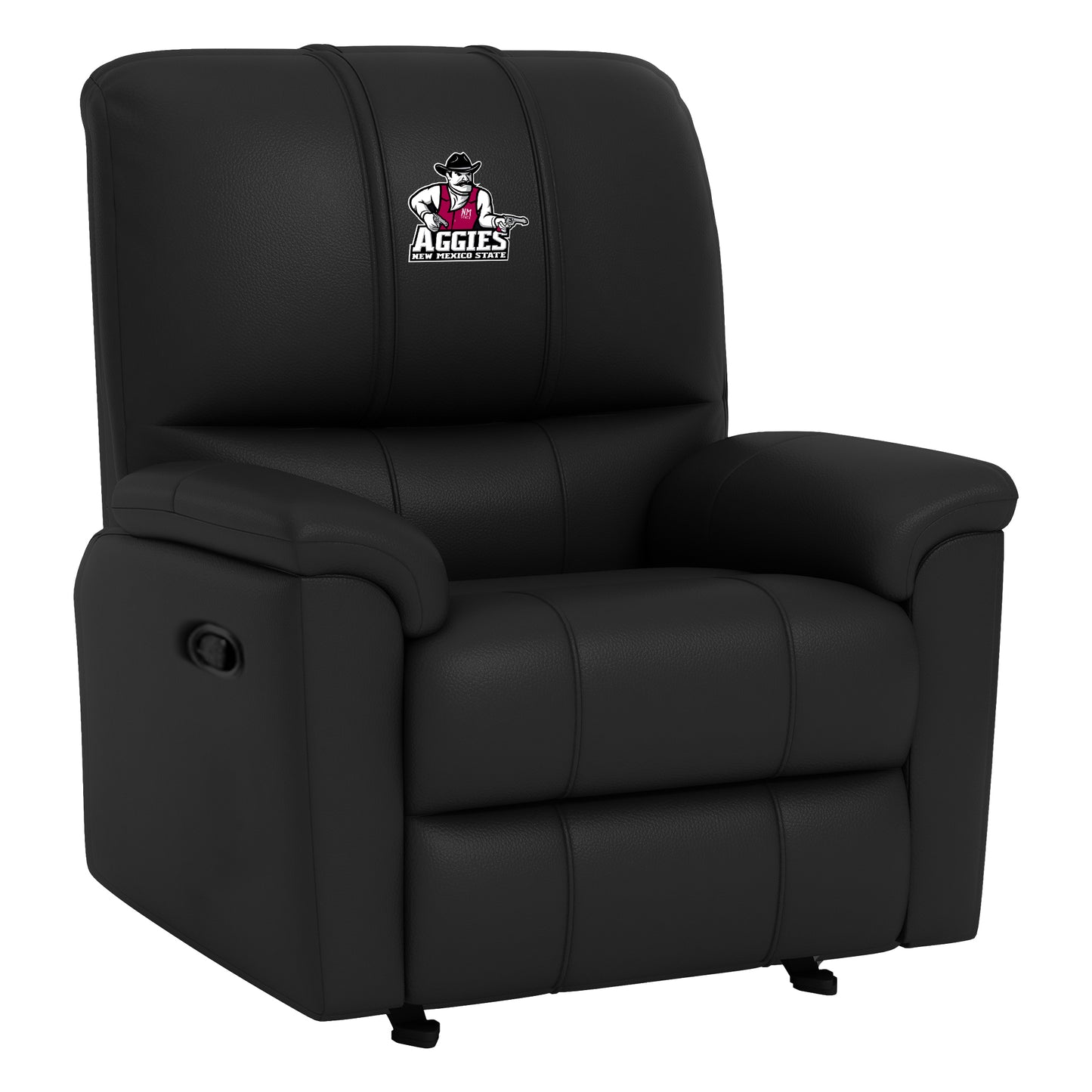 Rocker Recliner with New Mexico State Aggies Logo