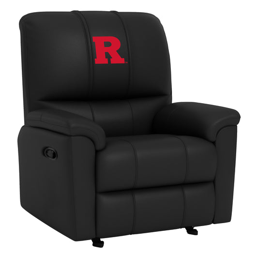 Rocker Recliner with Rutgers Scarlet Knights Logo
