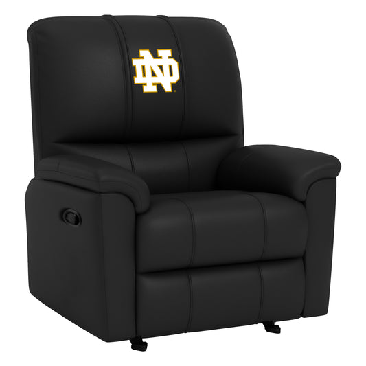 Rocker Recliner with Notre Dame Secondary Logo
