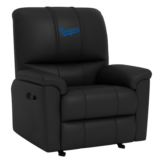 Rocker Recliner with Dodgers Cooperstown Secondary